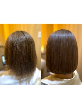 あなたの髪は傷んでいません。従来の髪質改善では根本的に髪はキレイになりません。