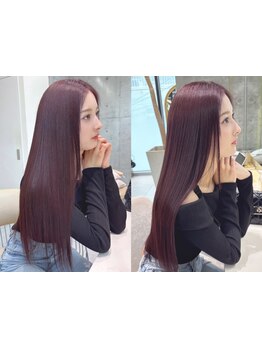 徹底的にダメージを抑え、地毛風の自然で柔らかな仕上がり＆コテで巻ける今までにない縮毛矯正[天神大名]