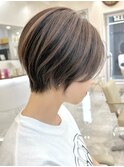 20代30代40代ナチュラル大人可愛いショートボブ