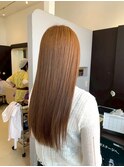 思わず目が惹かれる◎ハイトーンベージュ/ストレート/髪質改善