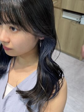 スタイル スマート サロン(STYLE smart salon) ネイビーブルーインナーカラー