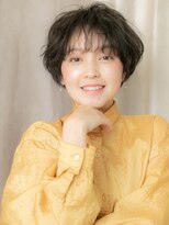 カバーヘア ブリス 大宮西口(COVER HAIR bliss)&nbsp;暗髪カーキアッシュくせ毛風マッシュパーマTc5大宮20代30代40代