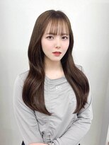 エルサザビューティー 神戸三宮(Elsa the beauty)&nbsp;美髪レイヤーカット/顔まわりレイヤー/くびれミディアムレイヤー