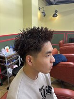 キュアケー(cureK)&nbsp;ピンパーマスパイキー＋テーパーフェード