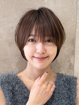 グランド(GRAND) ショートボブ髪型30代40代50代前髪あり前髪無し面長丸顔【西村ss