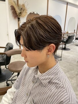 アトラクト バイ ラック 津田沼(Attract by LUCK) ジェントルショート/メンズ/メンズパーマ/フェザーショート