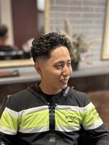 ジェイソンバーバー 2nd(JASON BARBER)&nbsp;ナチュラルオールバックパーマ