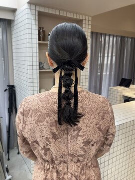 ケシキ 表参道 原宿(kesiki.) 結婚式/お呼ばれヘア/ヘアセット/ヘアアレンジ