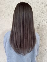プリモ ココ 鍋島店(Primo coco.)&nbsp;酸性ストレート 髪質改善カラー 縮毛矯正 アッシュベージュ 艶髪