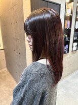 サロンドフィール 豊岡店(Salon de feel)&nbsp;#ベリーカラー#透明感カラー#トリートメントのような手触り