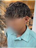 金沢文庫メンズカットツイストスパイラルパーマ波巻きパーマ眉毛