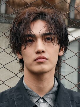 フィフスパーク(fifth PARK) 渋谷波巻きツイストスパイラル緩め無造作パーマ束感メンズカット