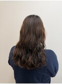 コテ巻き風ニュアンスパーマ