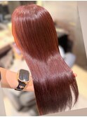 ダスティピンク/ローズブラウン/髪質改善/髪質改善ストレート