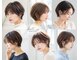 シエル  野江店(CIEL)の写真/清潔感と女性らしさを両立する、理想のショートヘア。一人一人に合わせたスタイルをご提案♪【野江/関目】