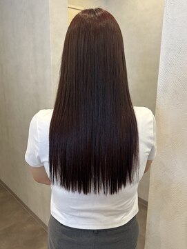 リタ(Lita.) straight × bordeaux