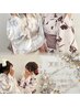 【夏祭り用】ヘアセット+浴衣着付け￥10000