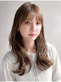 イメチェンくびれヘア美髪うる艶髪ワンカールダークブルー