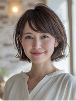 ボタニカ(BOTANICA)&nbsp;【白髪染め専門店】ボタニカルカラーで艶やかなリタッチ/鳥取市