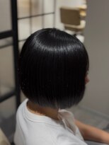 カミケンネオ(kamiken.neo) 乾かすだけで収まる縮毛矯正ボブ【カミケンネオ/郡山市朝日】