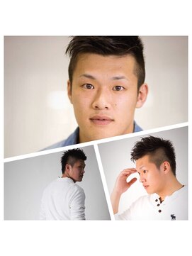 ヘアアンドリラクゼーション ヒスイ(Hair＆Relaxation HISUI) ツーブロック×ソフモヒボウズ