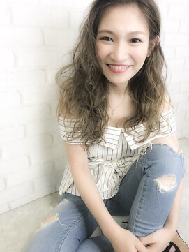 ルノン(LUNON) 【LUNON】かきあげ×Summerマットベージュ