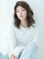 ヘアアンドスパ モーブ 世田谷(hair&SPA Mauve) くせ毛風クラシカルブルージュ伸ばしかけヴェールウェーブ