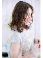 ヘアアンドビューティー ミック(Hair & Beauty miq)&nbsp;アンニュイカールの…とろみ・レディ・スタイルa