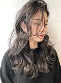 コバルトアッシュ_毛先パーマことりベージュウォーターフォール