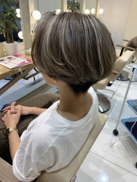 クレア本厚木(CREA) ハンサムショート　ハイライト