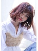【LANY 横浜】 大人可愛い愛されボブ×パープルブラウン