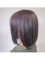 アジールヘア 東上野店(agir hair)&nbsp;ダークパープル/小顔効果ボブ