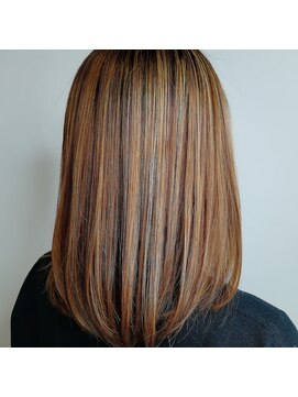 チュラック(Chulack) 【CHULUCK】エアストレート/鎖骨ミディアム