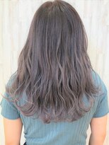 アンジュ 大豆島店(ange)&nbsp;ディープパープルバレイヤージュ_ダークラベンダーアッシュ