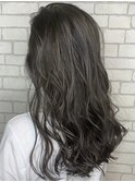 地毛風ダークグレーカラー