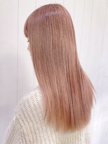 アイティーバイアルバム 松戸店(IT by ALBUM)&nbsp;ホワイトピンク_カーキグレージュマッシュショート_ba318751