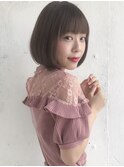 縮毛矯正でまとまるボブスタイル