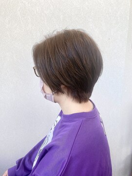 ノイ(neu) 大人簡単ショート【静岡/髪質改善/デザインカラー】