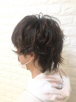 ニューヨークニューヨーク 新田辺店(NYNY)&nbsp;癖毛風ショートウルフ