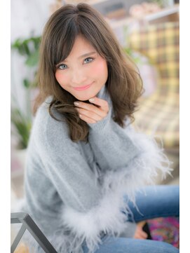 ミック 日暮里店(miq) 外国人風クールビューティ抜け感グレージュカラーa1