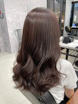 ラックスビー エルモ 三田店(LUXBE ELMO) ショコラグレージュカラー艶髪くすみカラー韓国20代