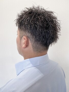 メンズユニットフォーピーエム(MEN'S UNIT 4PM) 20代30代メンズツイストパーマ束感清潔感ショート