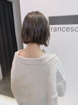 フランチェスカドット(francesca.)&nbsp;最高峰切りっぱなしボブ.ゆったり巻き