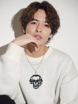 オーシャントーキョー(OCEAN TOKYO)&nbsp;"スーツ短髪ツーブロック束感モテる黒髪シークレットパーマ流行"