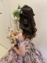 ヘアメイク マリア 福岡天神西通り(hair make MARIA)&nbsp;ブライダル ハーフツイン