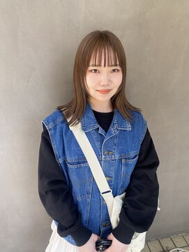 アマーク(a mark) 《松本 華》くすみbeige