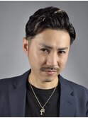 七三ツーブロックショート