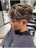 NEXT NEO【櫻田】外国人ハイライトメッシュセンターパート
