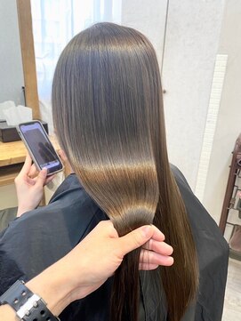 ラゴム 池袋(LAGOM) 艶髪アッシュベージュ[池袋/髪質改善]