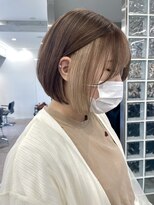 カラースタンド(COLOR STAND) ミルクティーベージュダブルカラーインナーカラーブリーチ